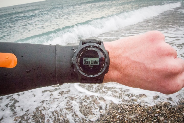 fenix 5 scuba diving