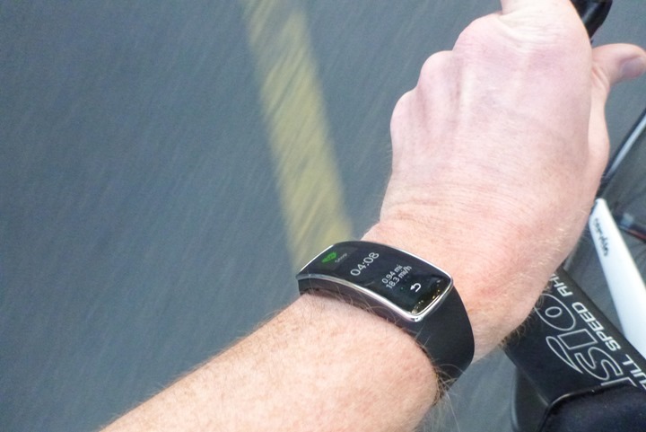 samsung gear sport interval training