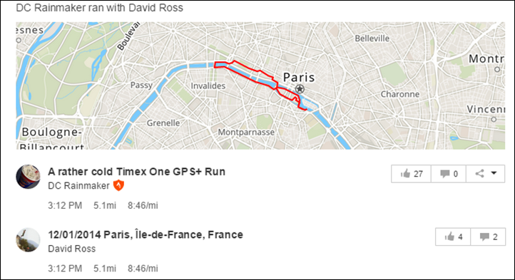 running watch with route map