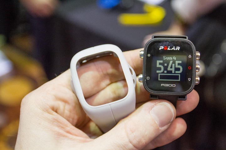 polar touch screen watch