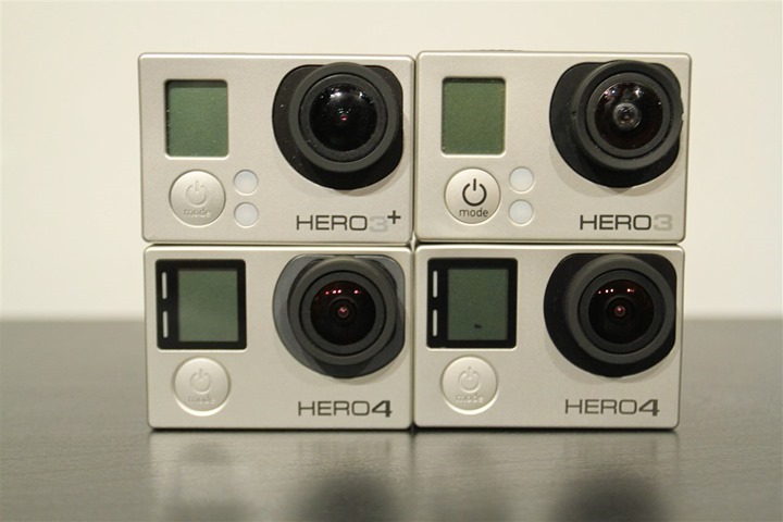 gopro hero4 silver hero4 black in depth review gopro size