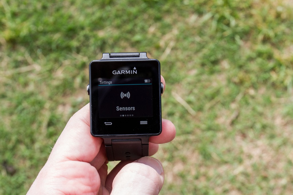 vivoactive 3 bike sensor