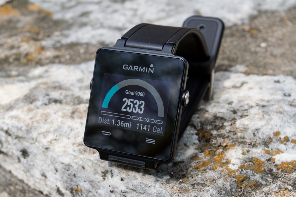 garmin vivoactive not counting steps