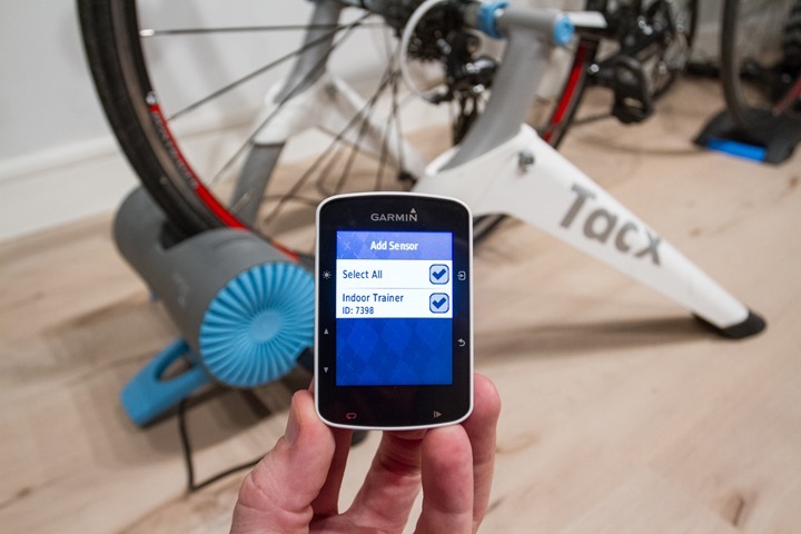 garmin edge 830 indoor trainer