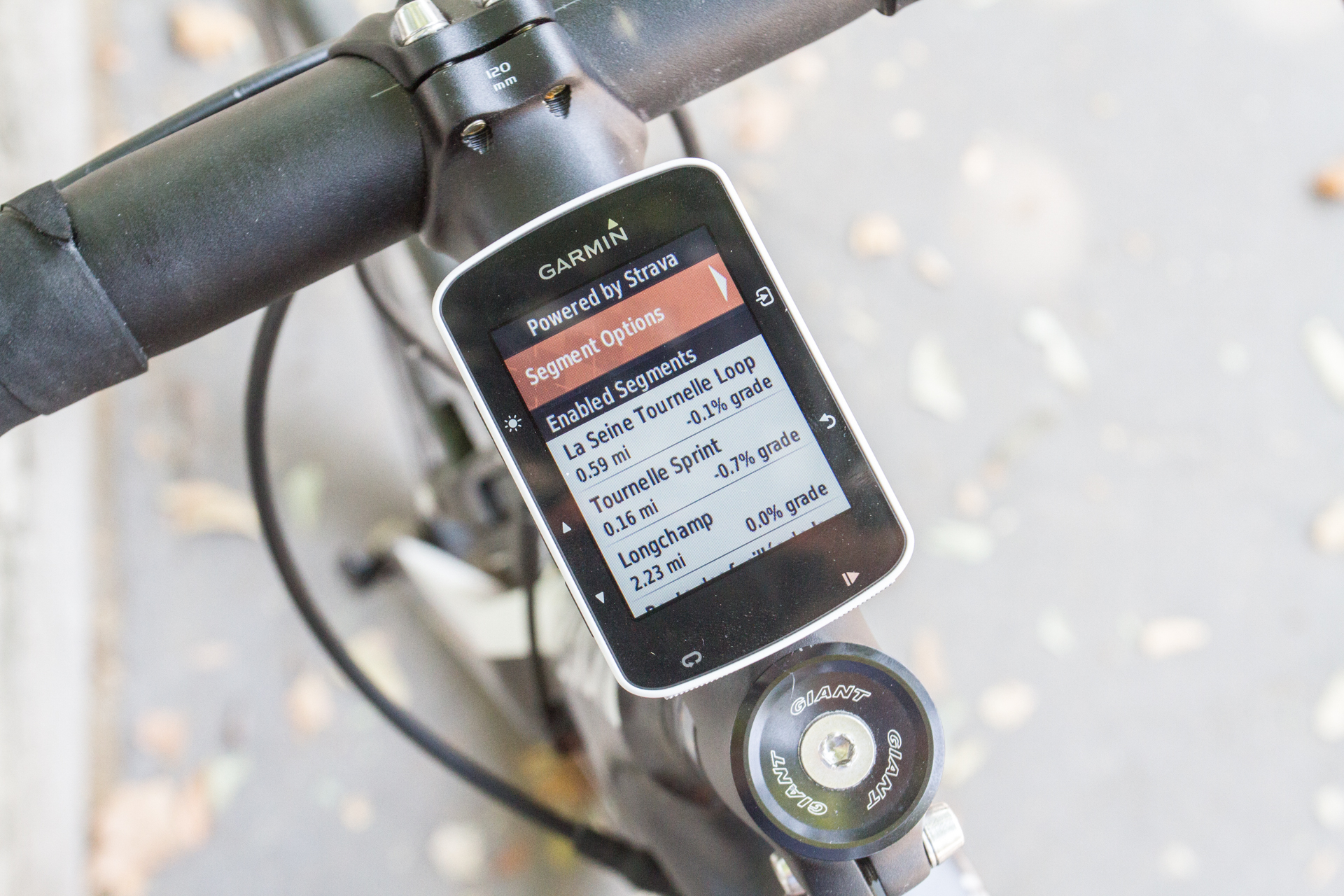 garmin edge 500 strava
