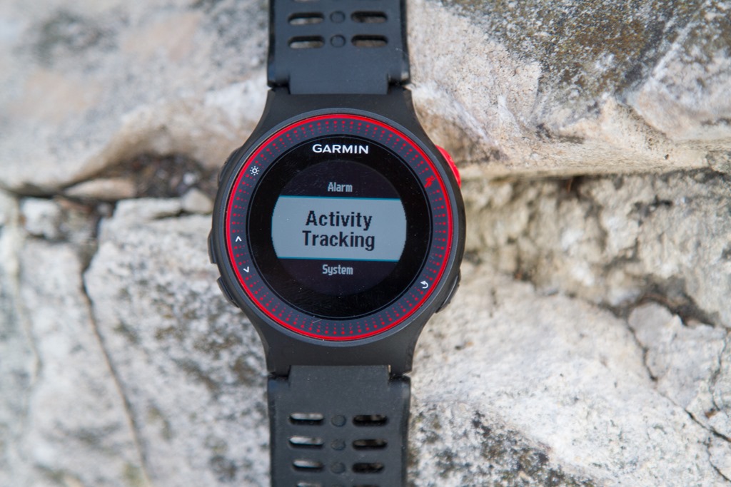 garmin 735xt walking activity