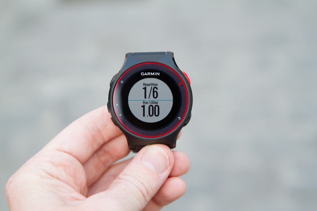 garmin forerunner 35 interval