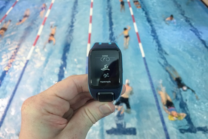 tomtom spark 3 swimming