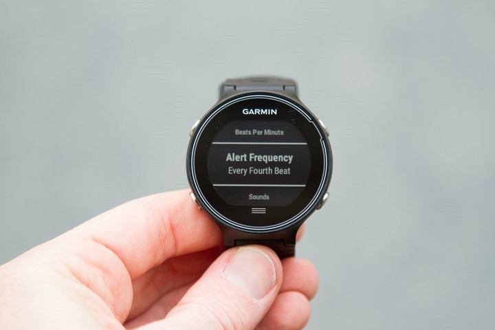 Garmin-FR630-Run-Metronome Garmin-FR630-Run-Metronome