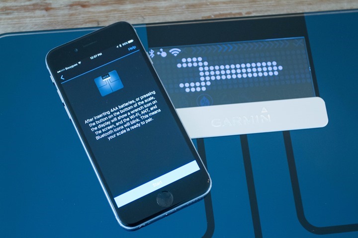garmin index smart scale apple health