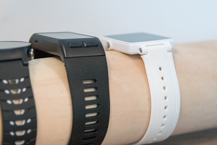 Garmin Vivoactive Hr In Depth Review Dc Rainmaker In Many Ways The Unit Is Very Similar Size To Fitbit Surge Vivoactive Hr Maintains Same Depth Across Entirety Of