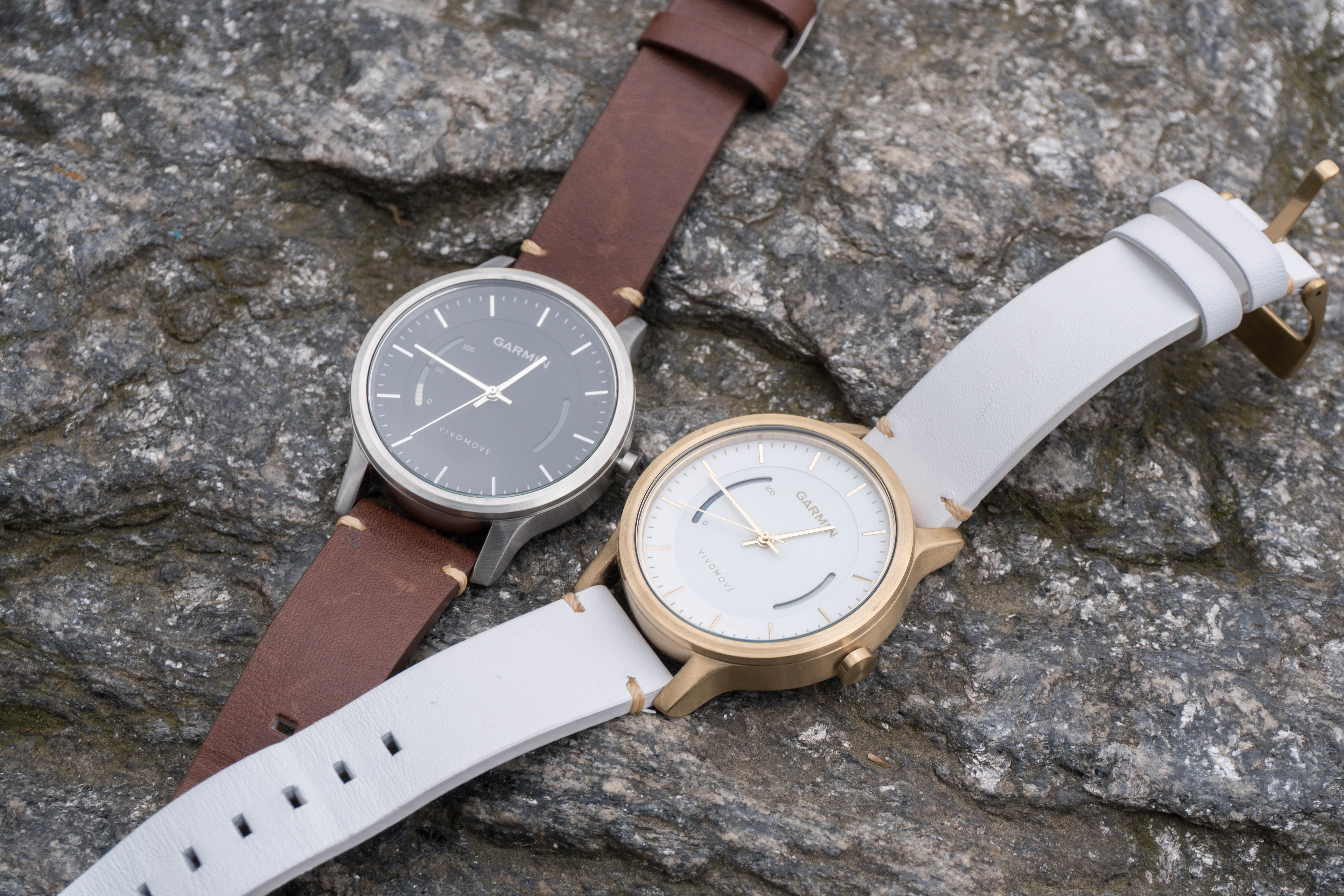 garmin vivomove suede band