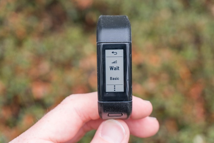 garmin connect vivosmart