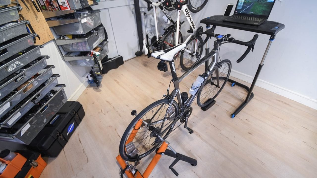 stac zero base indoor bike trainer