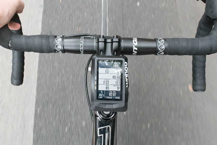 wahoo elemnt roam strava segments