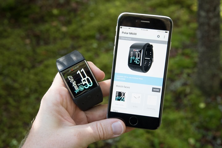 polar m600 android wear
