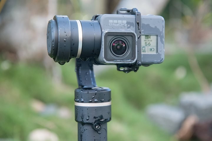 Thumbnail Credit (dcrainmaker.com): One of the problems with handheld gimbals though is that they typically arent waterproof 