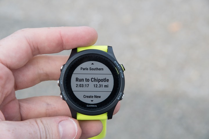 Garmin-FR935-Run-Course