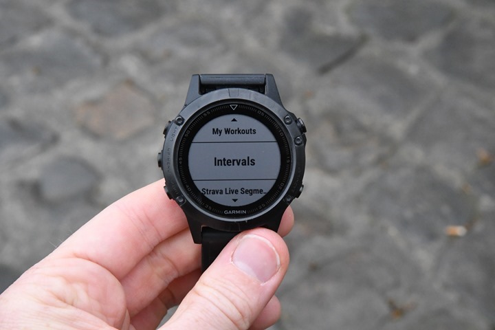 Garmin-Fenix5-IntervalMode