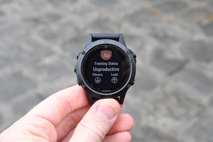 Garmin-Fenix5-Training-Status