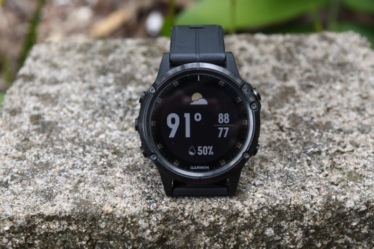 garmin fenix 5x plus weight
