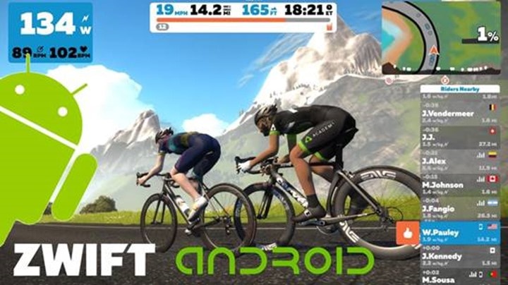 zwift android
