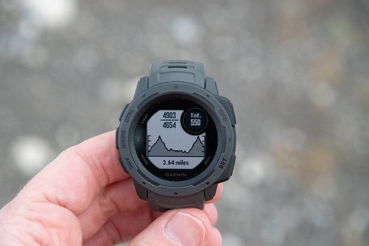 Garmin-Instinct-Elevation-Profile