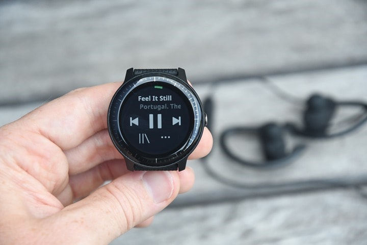 vivoactive 3 music spotify update