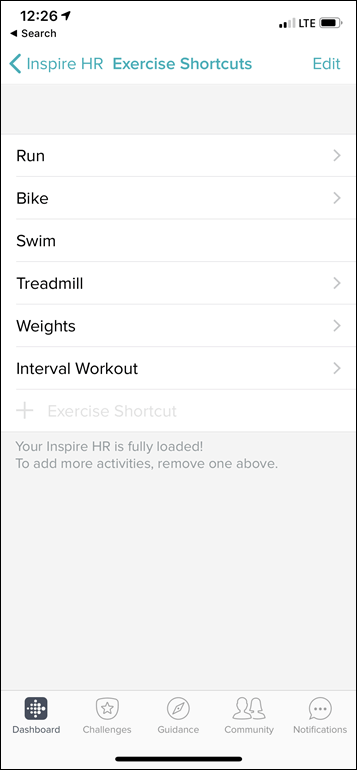 Fitbit-Inspire-HR-Excercise-Modes