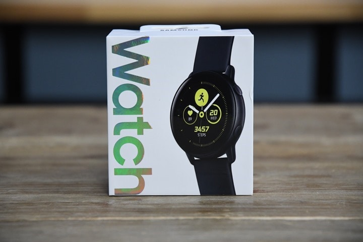 samsung galaxy active watch unboxing