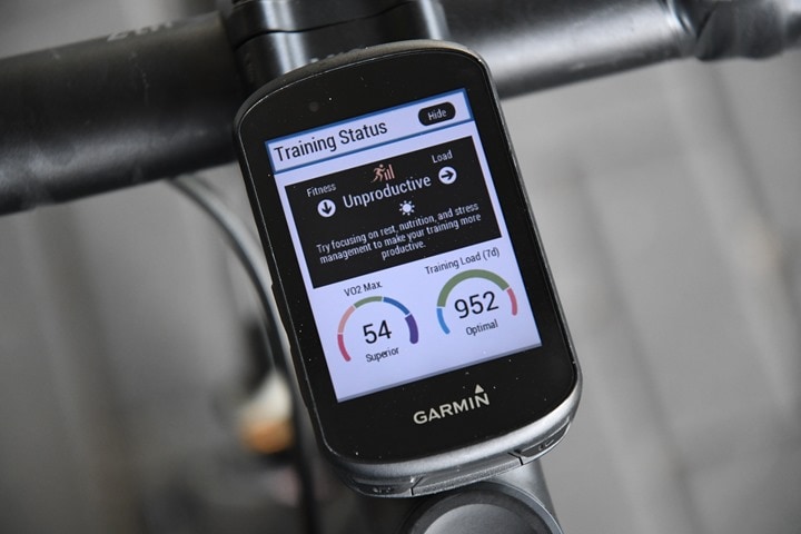 Garmin-Edge530-TrainingStatus