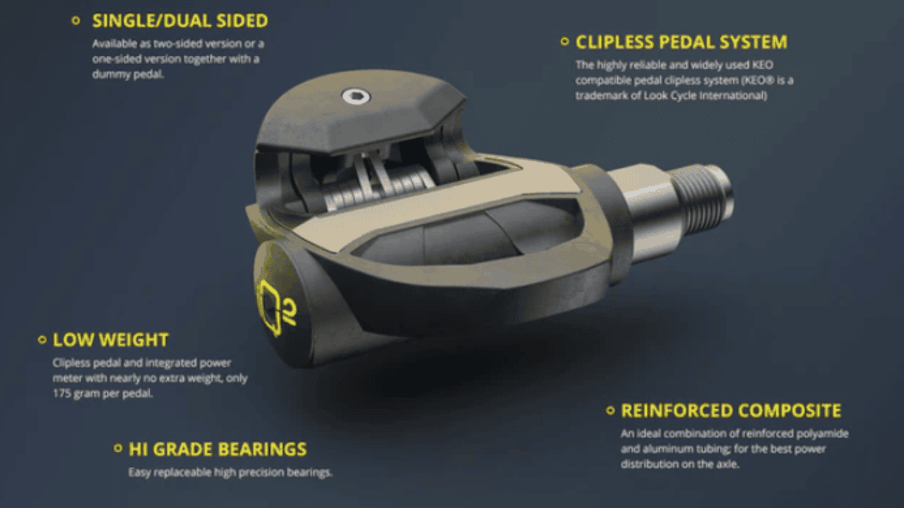 power meter pedals spd