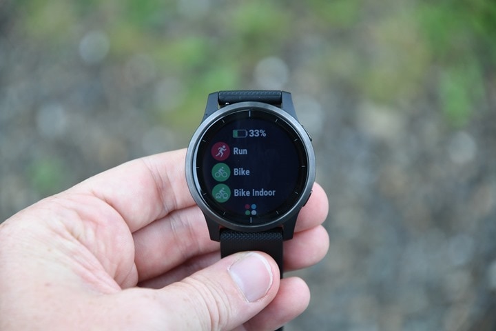 vivoactive 3 bike