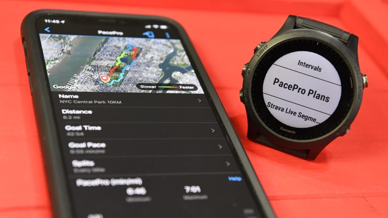 garmin pacepro fenix 5