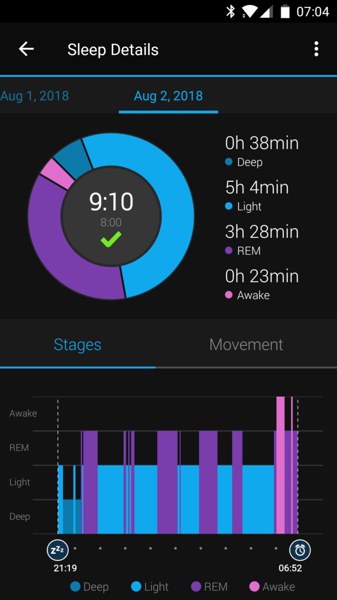 garmin with sleep tracking